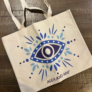 Alex & Ani canvas tote